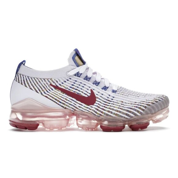Nike Air VaporMax Flyknit 3 Sneakers in Light Violet Noble Red - Picture 1 of 8